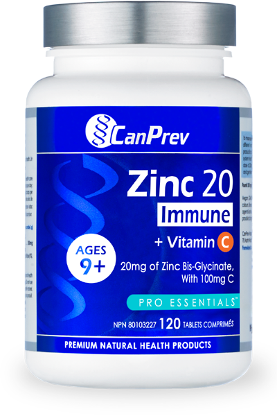 Zinc 20 immune + Vitamin C